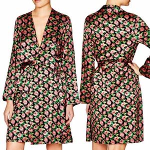 Stella McCartney Silk Poppy Robe